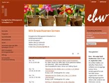 Tablet Screenshot of ebw-schwabach.de
